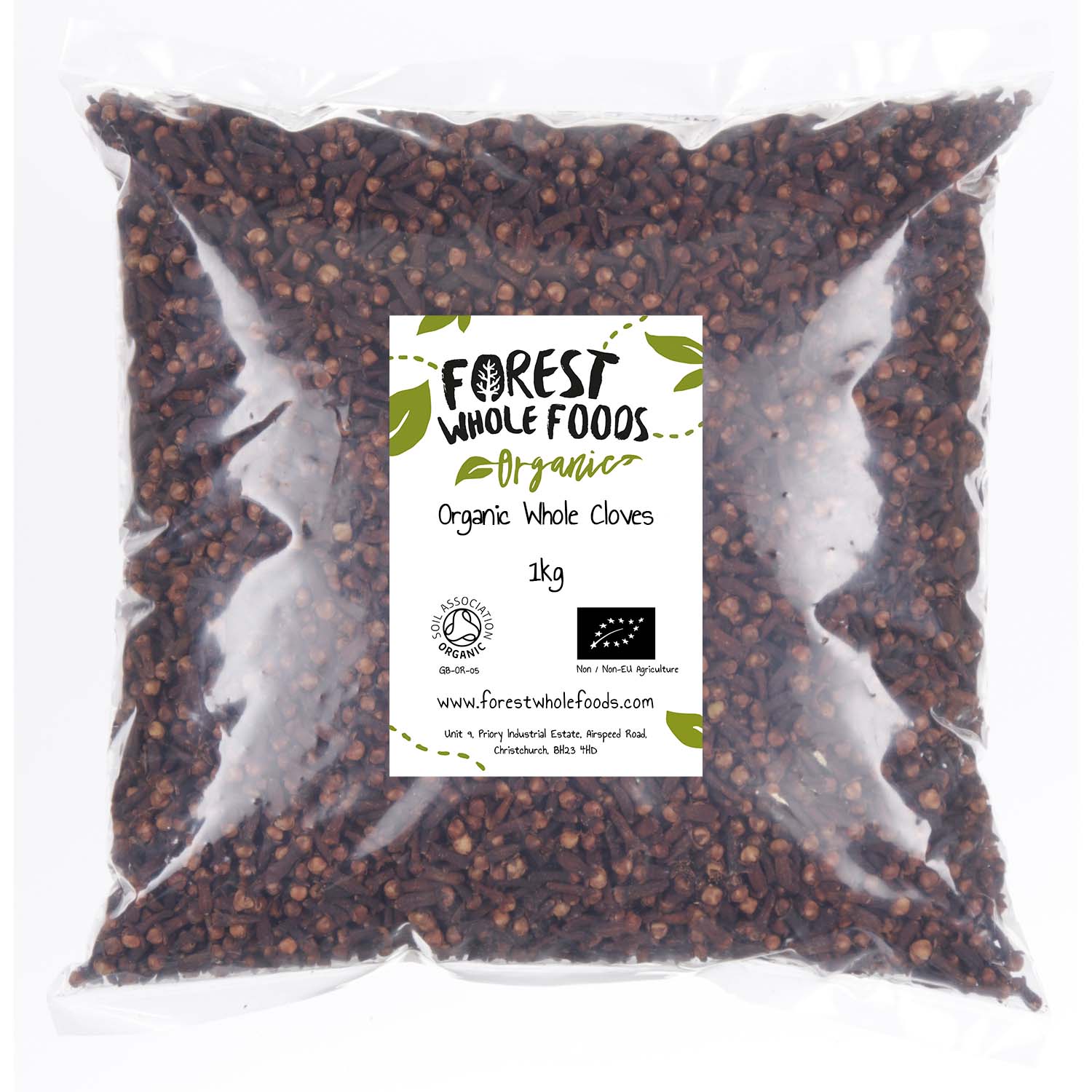 Organic Cloves Whole 1kg