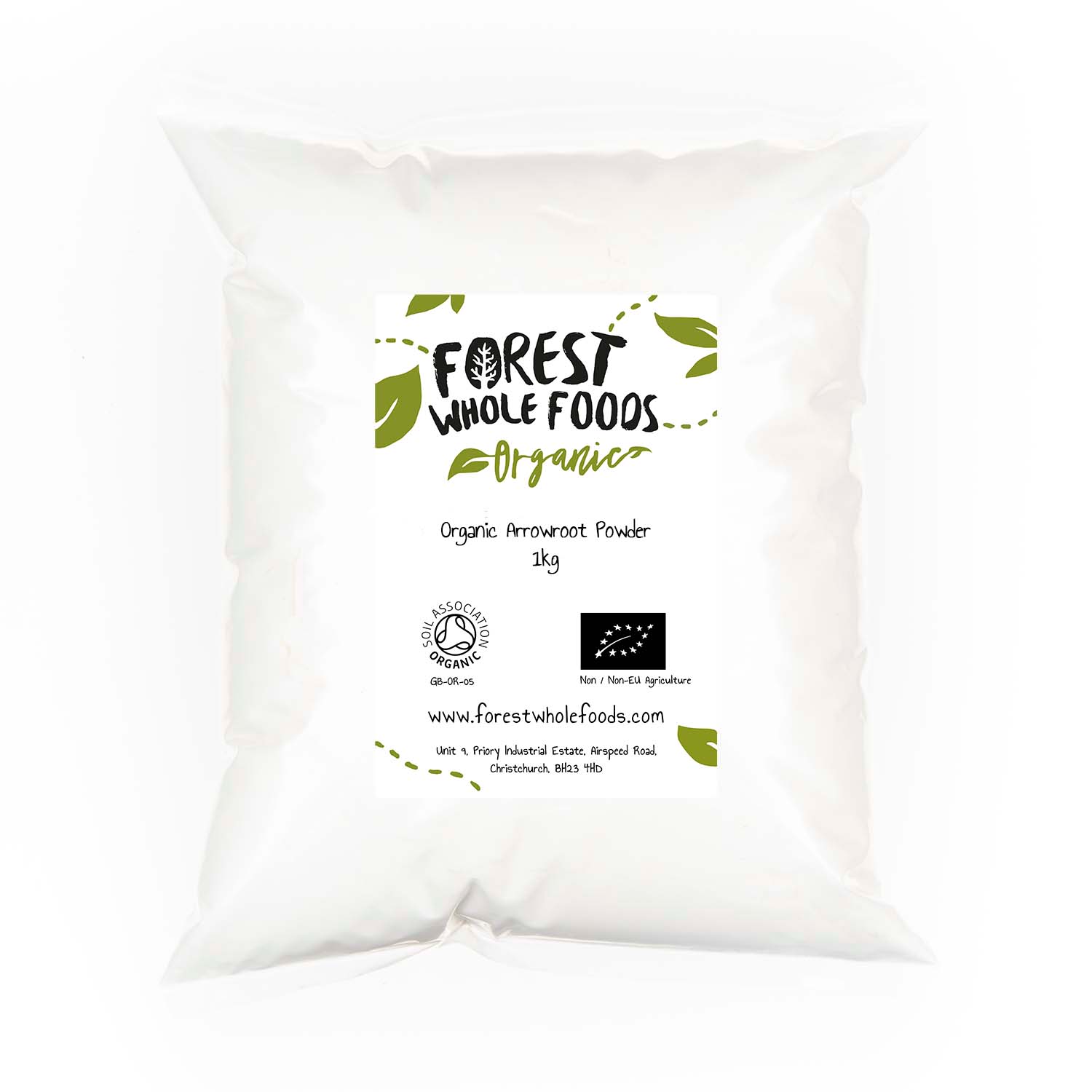 Organic Arrowroot Powder 1kg