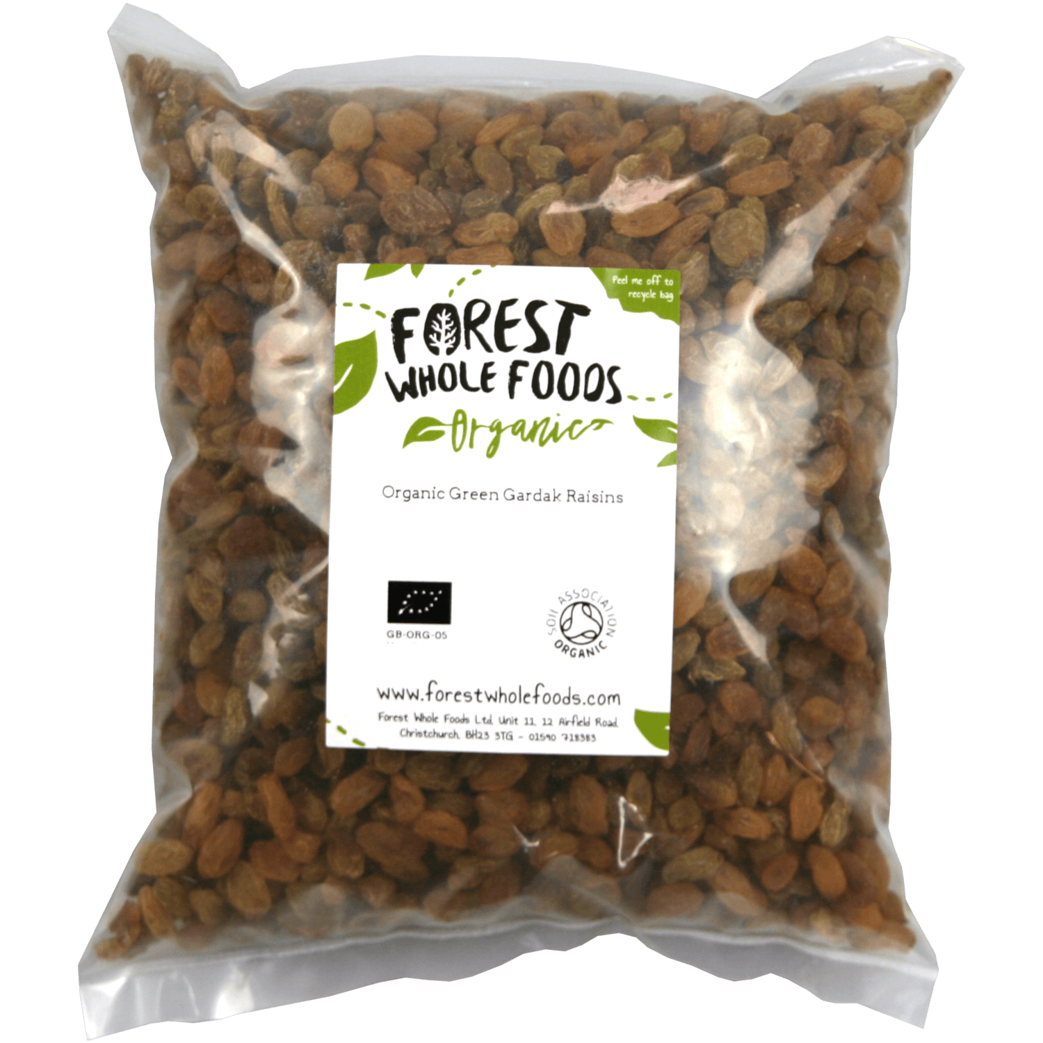 organic green gardak raisins