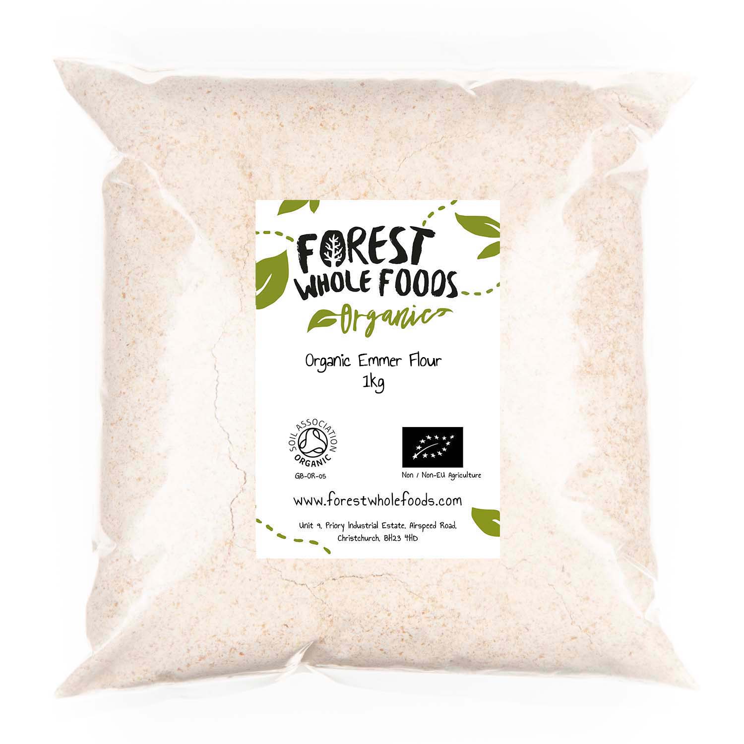 Organic emmer Flour 1kg, Emmer flour UK