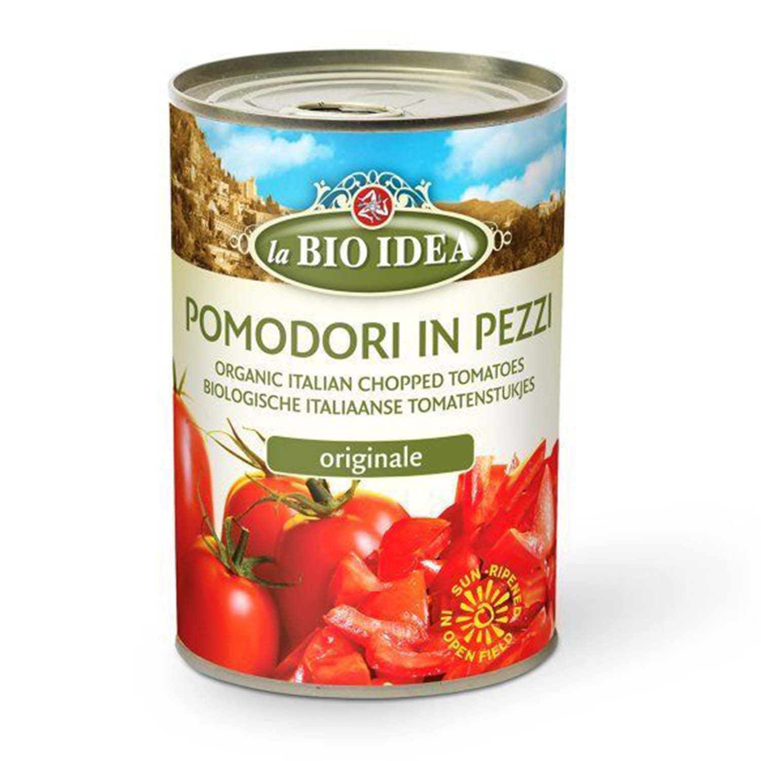 organic chopped tomatoes 400g