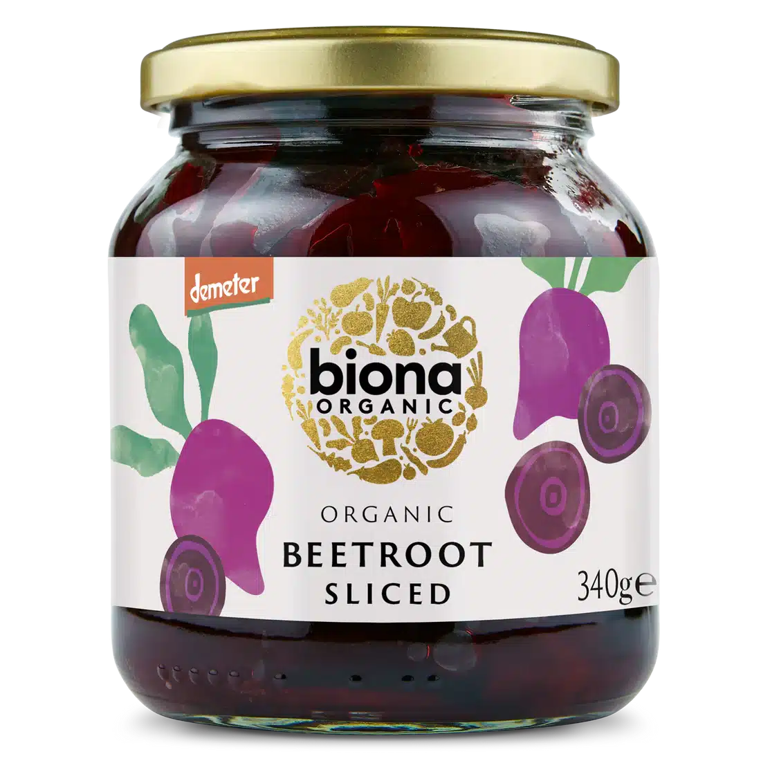 Biona Organic Sliced Beetroot 340g