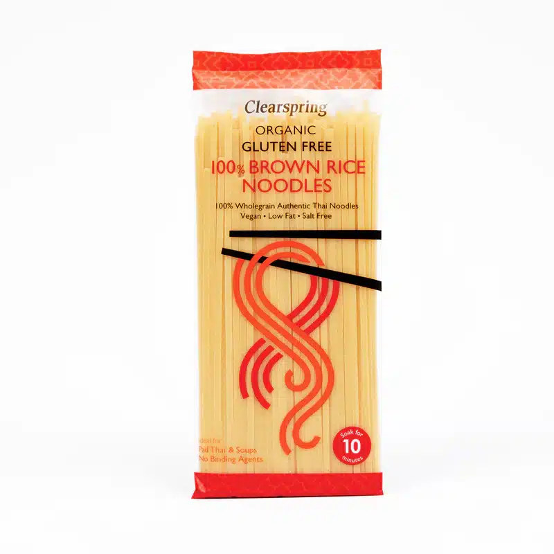 Clearspring Organic Gluten Free 100% Brown Rice Noodles
