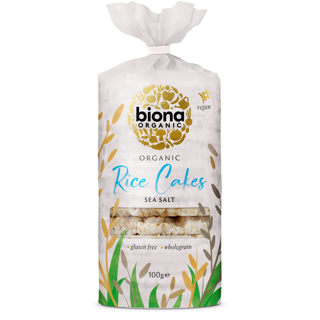Biona Gluten Free Organic Rice Cakes With Salt 100g