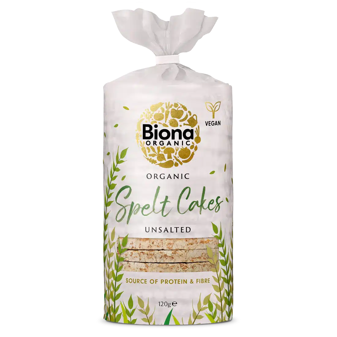 Biona organic spelt cakes unsalted 120g