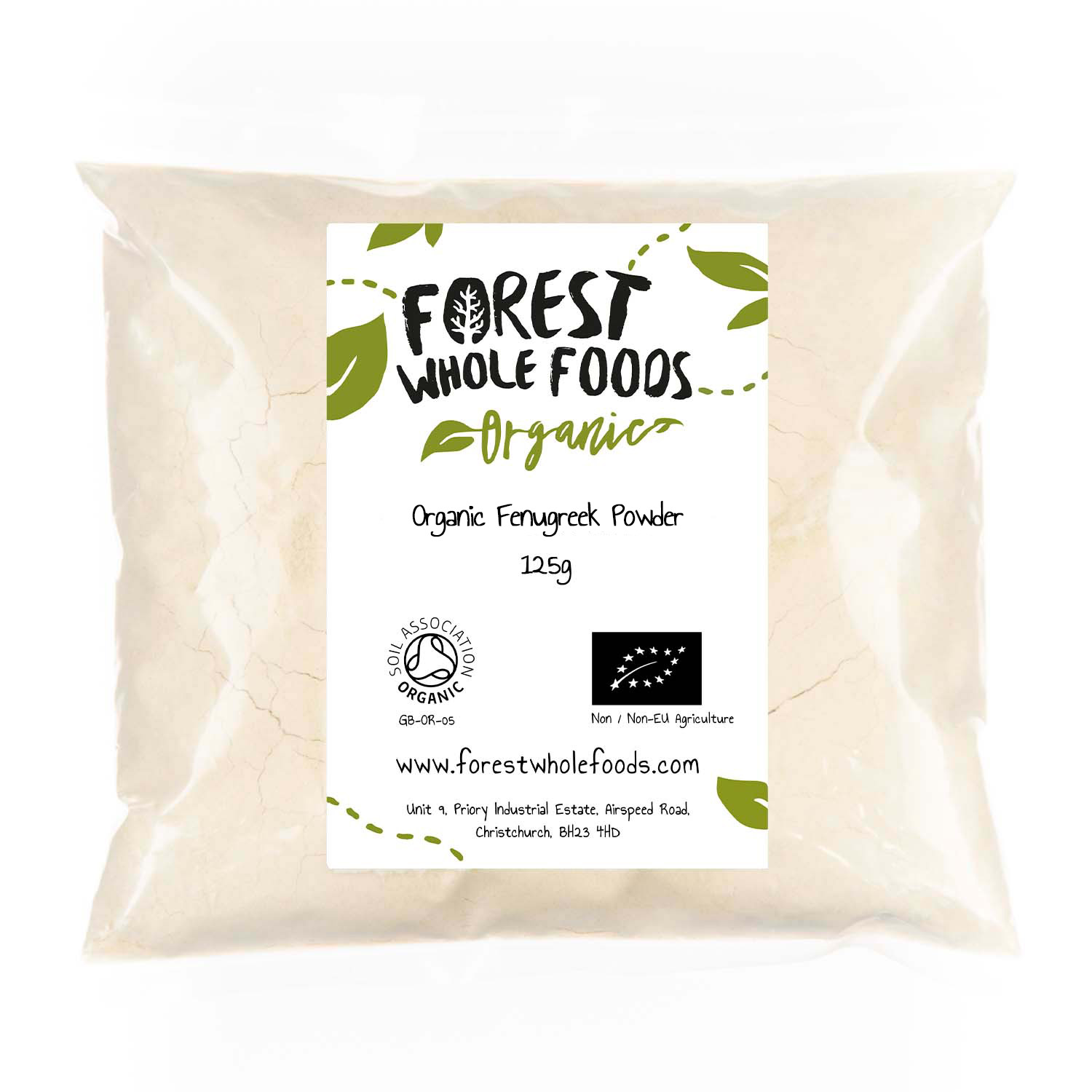 Organic Fenugreek Powder 125g