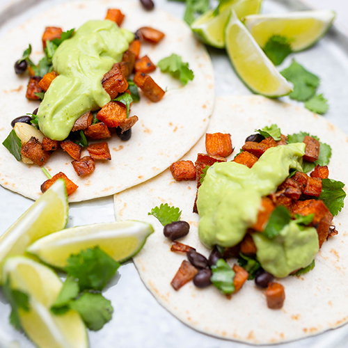 SWEET POTATO TACOS