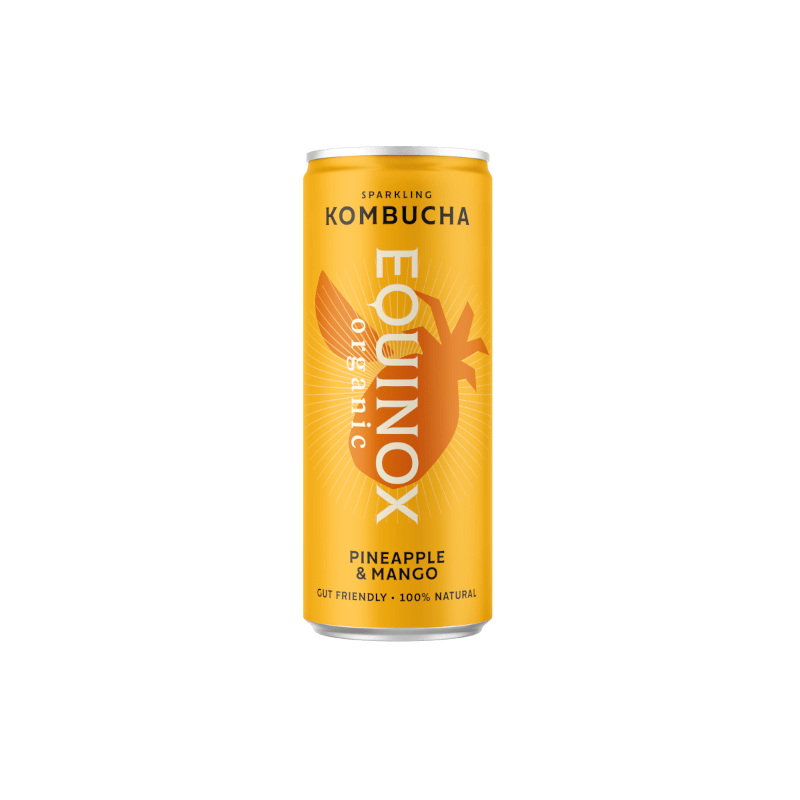 Equinox Organic Pineapple & Mango Kombucha 250ml