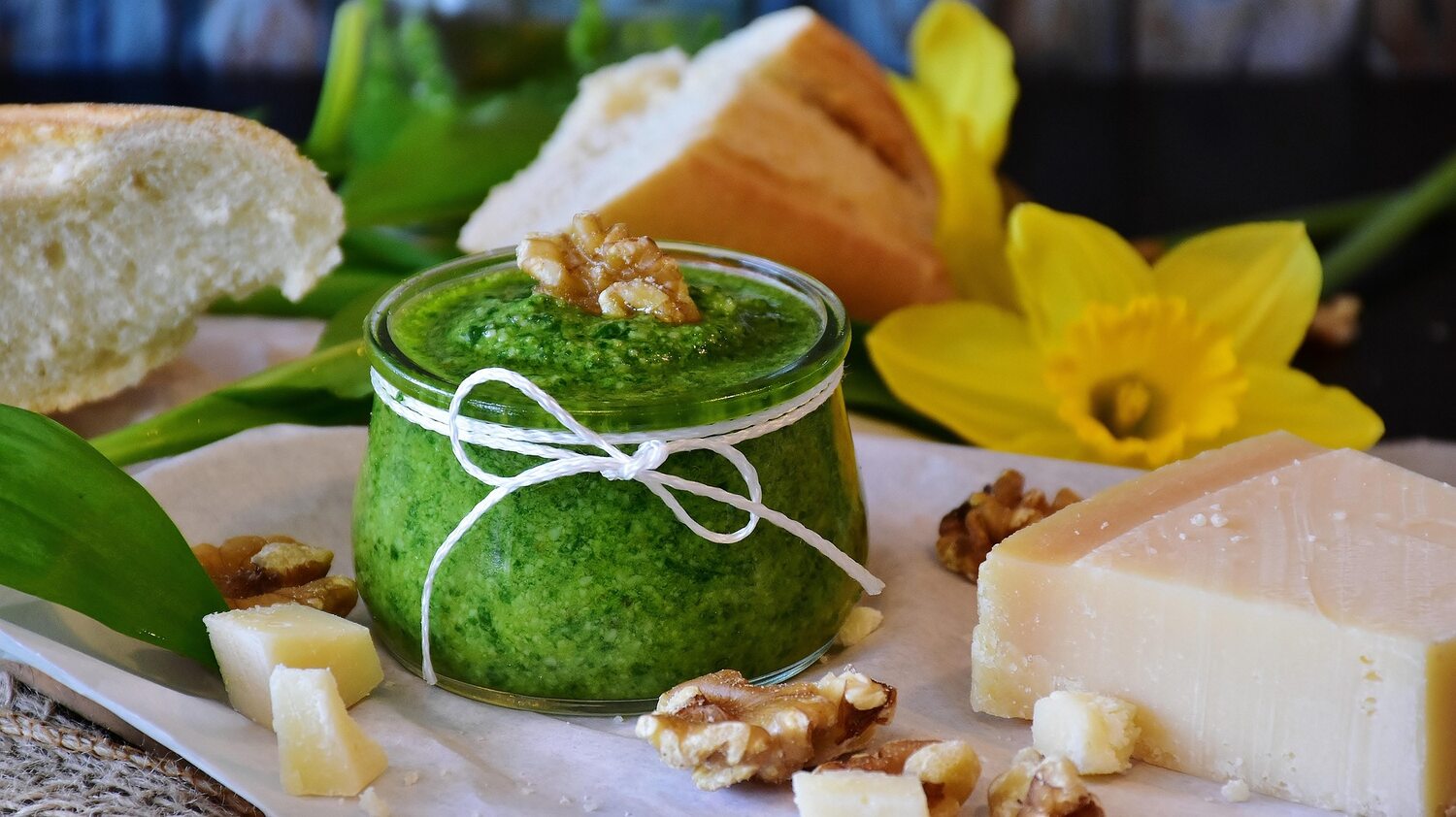 Rocket pesto recipe