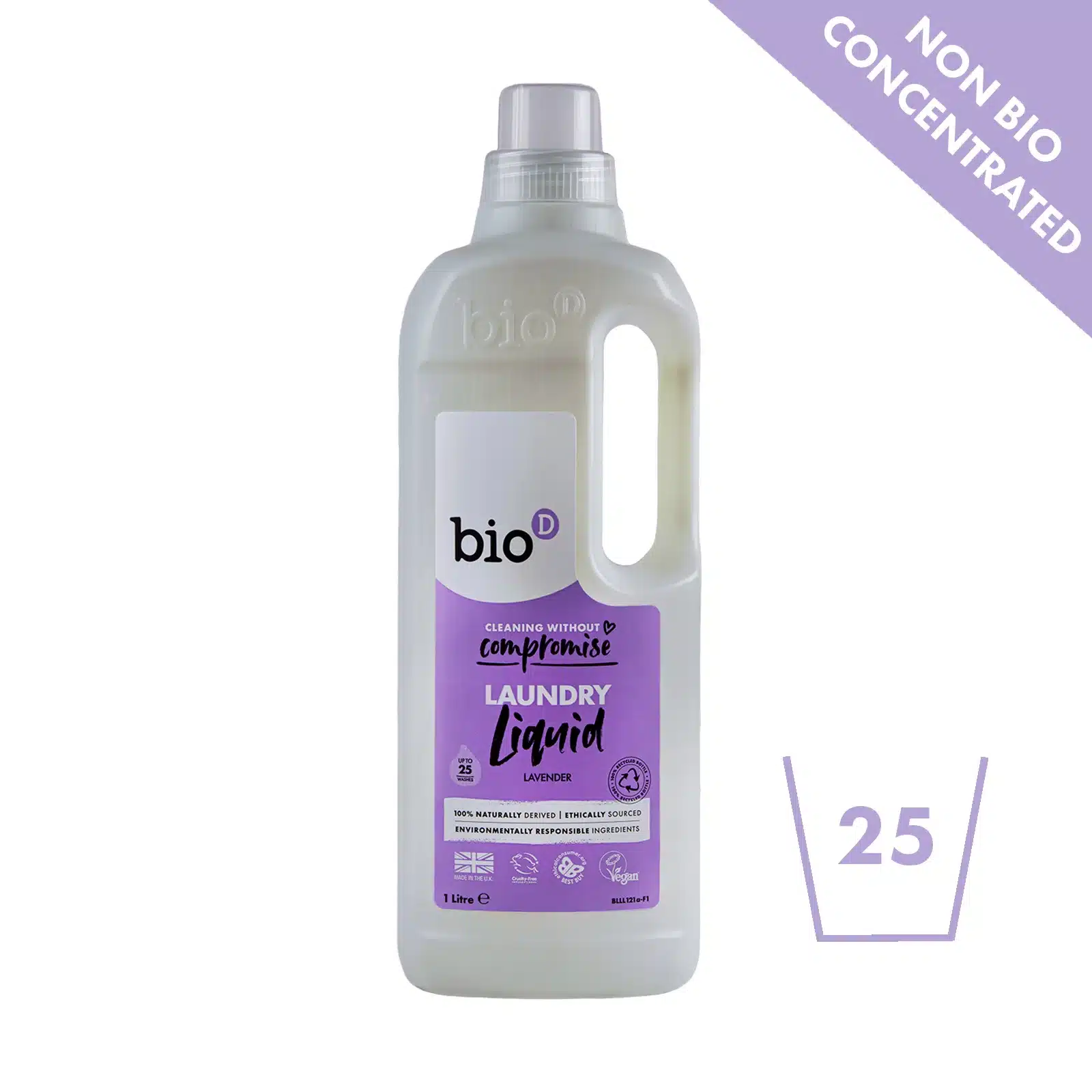 Bio-D Lavender Laundry Liquid 1l