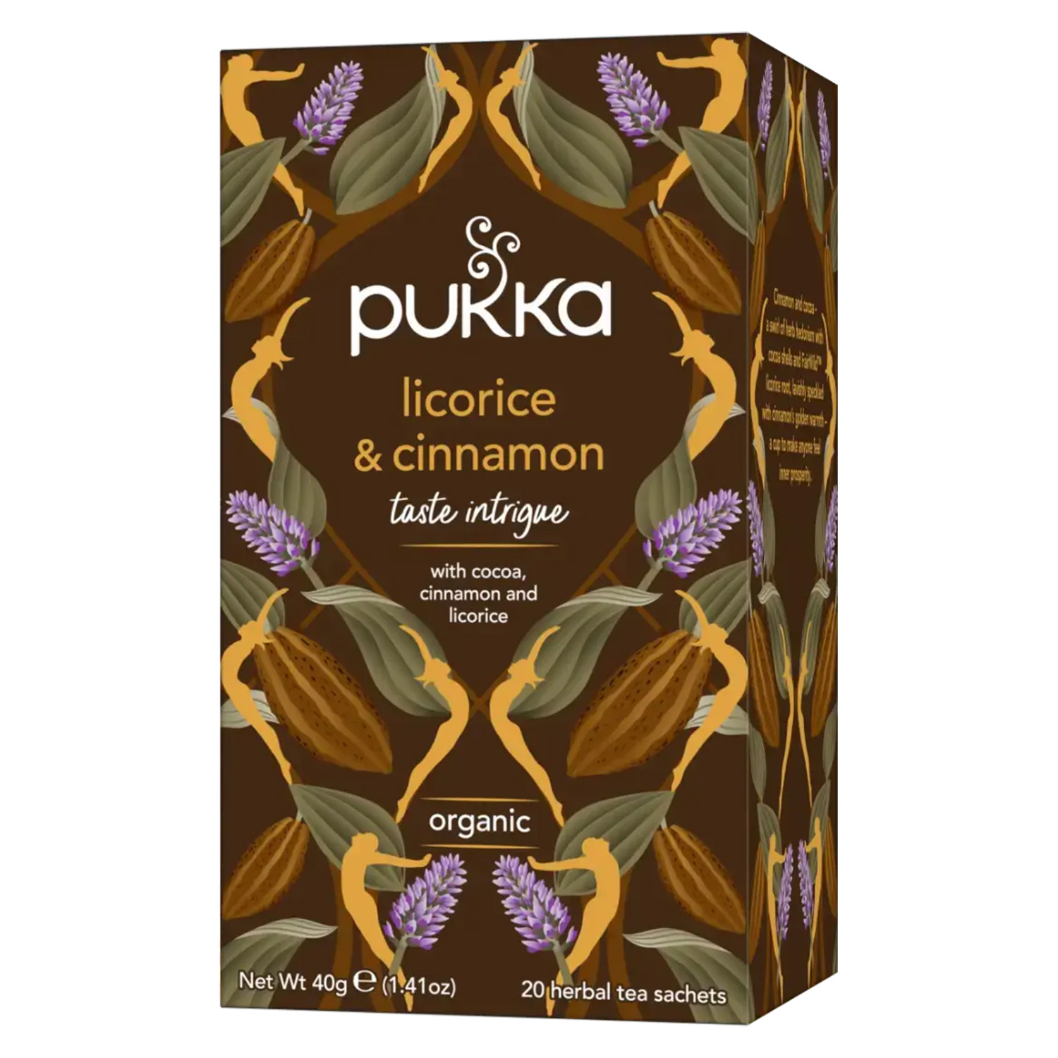 Pukka Organic Licorice & Cinnamon Tea 20 Tea Bags