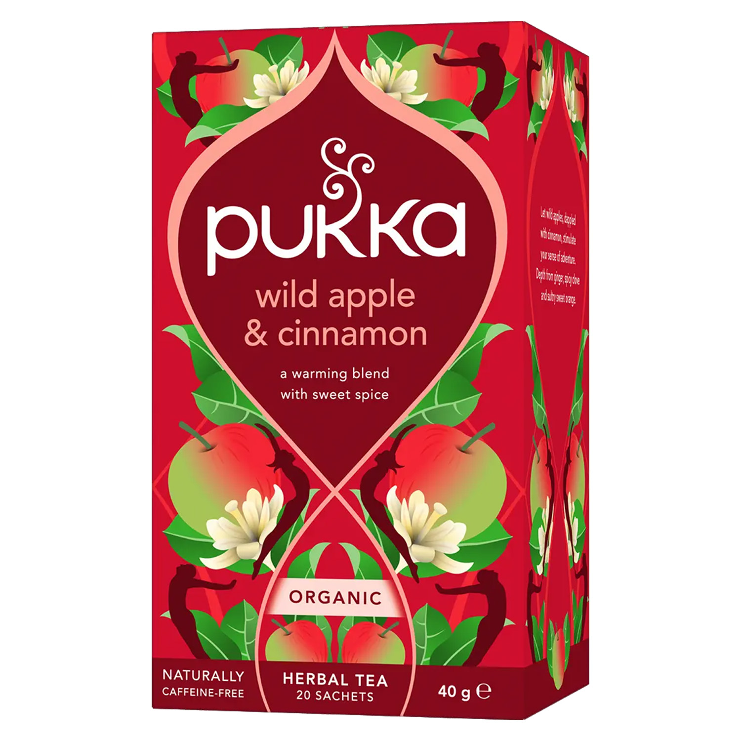 Pukka Organic Wild Apple & Cinnamon Tea 20 Tea Bags