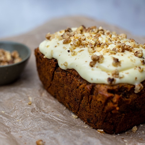 PLANT BASED CARROT CAKE